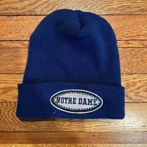 vintage starter notre‎ dame beanie